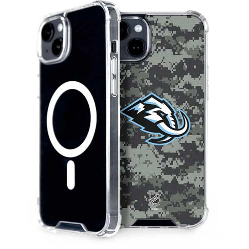 NHL Utah Mammoth DigiCamo iPhone 15 MagSafe Case