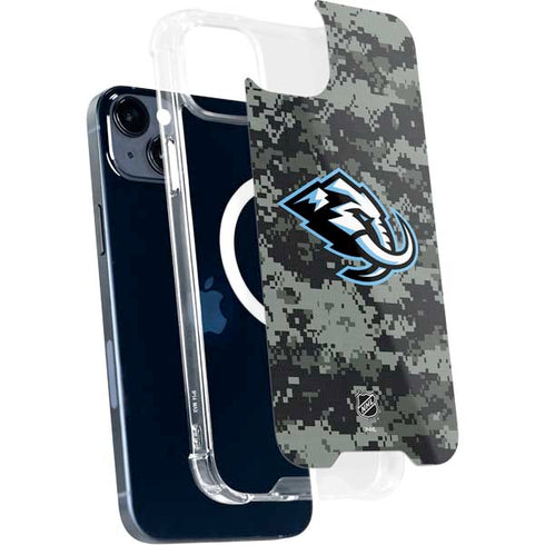 NHL Utah Mammoth DigiCamo iPhone 15 MagSafe Case
