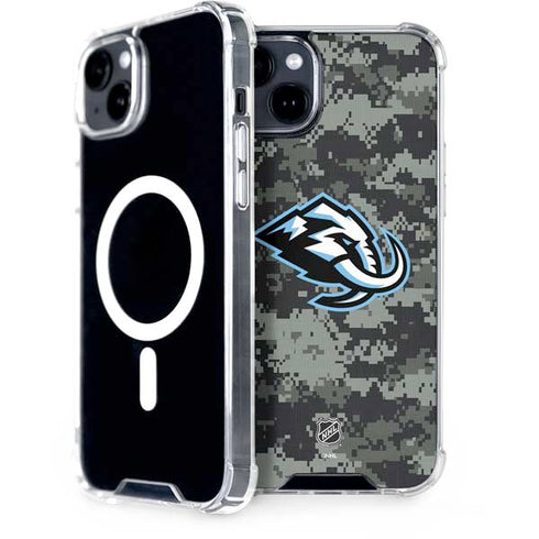 NHL Utah Mammoth DigiCamo iPhone 15 Plus MagSafe Case