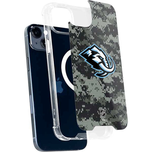 NHL Utah Mammoth DigiCamo iPhone 15 Plus MagSafe Case