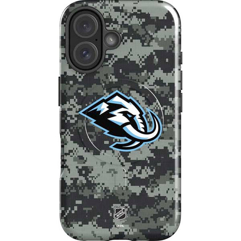 NHL Utah Mammoth DigiCamo iPhone 16 Plus Magsafe Impact Case