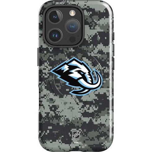 NHL Utah Mammoth DigiCamo iPhone 16 Pro Magsafe Impact Case