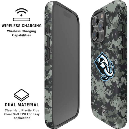 NHL Utah Mammoth DigiCamo iPhone 16 Pro Magsafe Impact Case