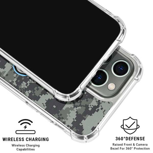 NHL Utah Mammoth DigiCamo iPhone 16 Pro Max Clear Case