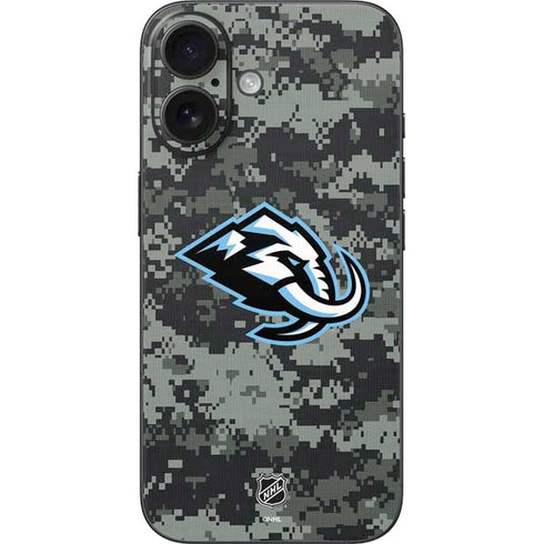 NHL Utah Mammoth DigiCamo iPhone 16 Skin