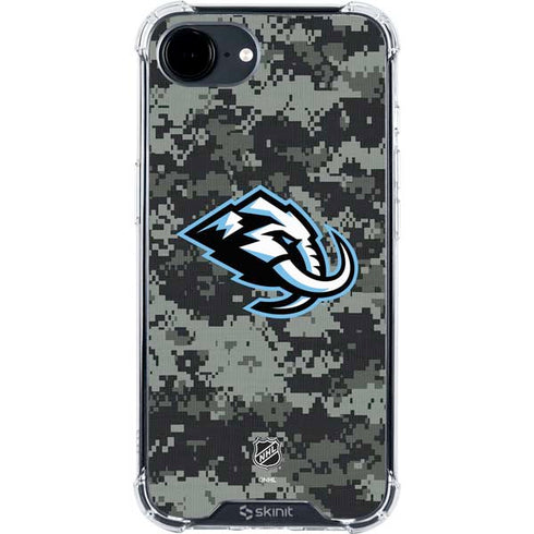 NHL Utah Mammoth DigiCamo iPhone 16e Clear Case