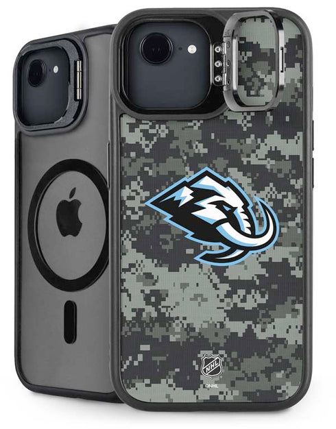 NHL Utah Mammoth DigiCamo iPhone 16e Kickstand Case