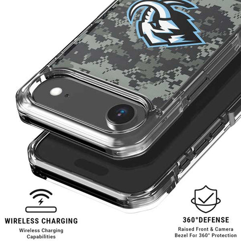 NHL Utah Mammoth DigiCamo iPhone 17 Air Clear Case
