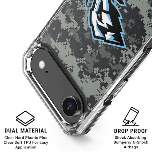 NHL Utah Mammoth DigiCamo iPhone 17 Air Clear Case