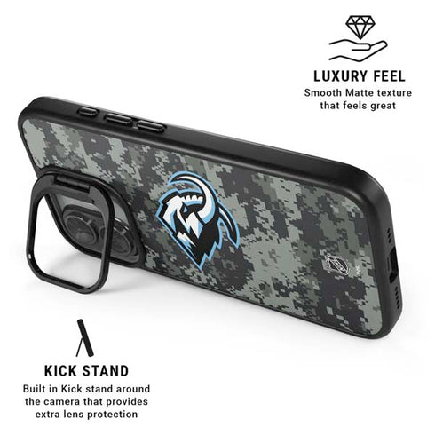 NHL Utah Mammoth DigiCamo iPhone 17 Kickstand Case