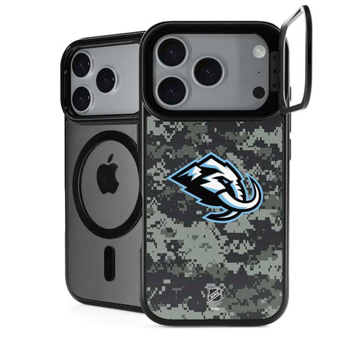 NHL Utah Mammoth DigiCamo iPhone 17 Pro Kickstand Case