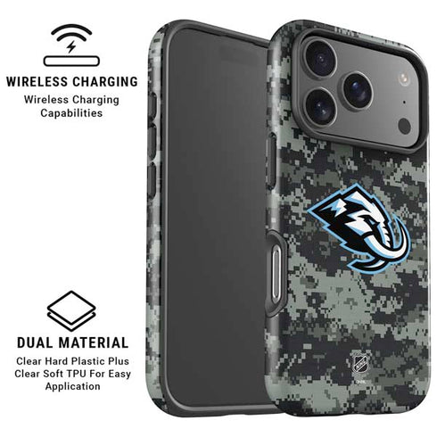 NHL Utah Mammoth DigiCamo iPhone 17 Pro Magsafe Impact Case