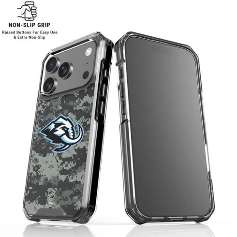 NHL Utah Mammoth DigiCamo iPhone 17 Pro Max Clear Case