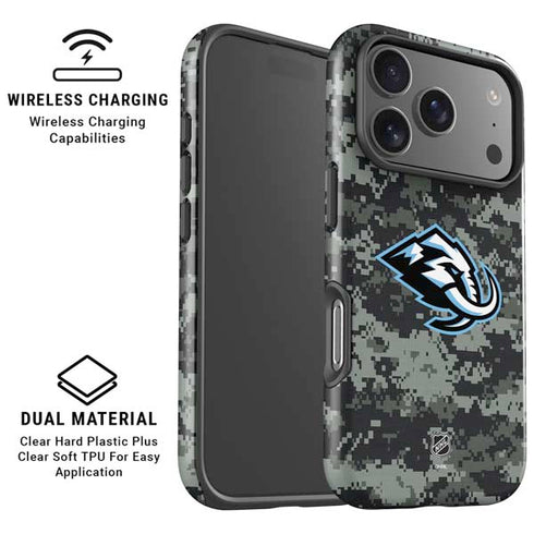 NHL Utah Mammoth DigiCamo iPhone 17 Pro Max Magsafe Impact Case
