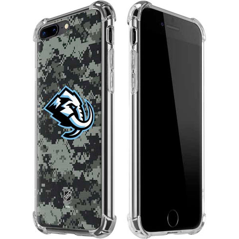 NHL Utah Mammoth DigiCamo iPhone 7/8 Plus Clear Case
