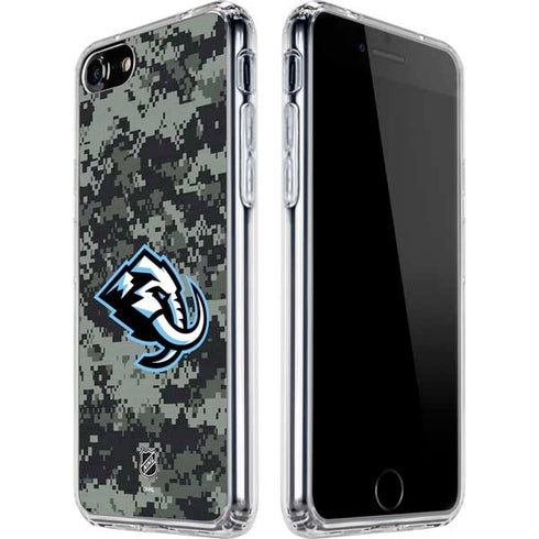 NHL Utah Mammoth DigiCamo iPhone SE (2nd & 3rd Gen) Clear Case