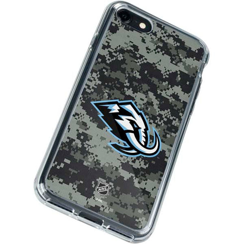 NHL Utah Mammoth DigiCamo iPhone SE (2nd & 3rd Gen) Clear Case