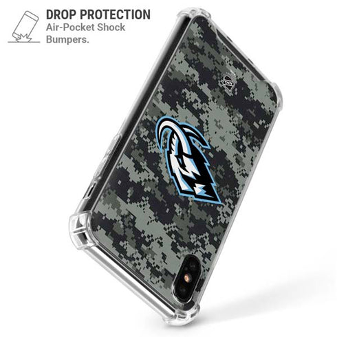 NHL Utah Mammoth DigiCamo iPhone X/XS Clear Case