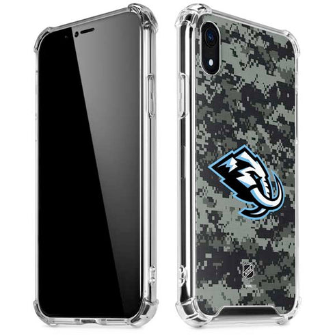 NHL Utah Mammoth DigiCamo iPhone XR Clear Case