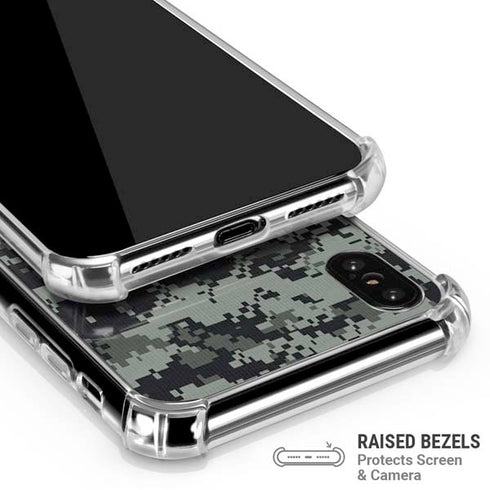 NHL Utah Mammoth DigiCamo iPhone XS Max Clear Case