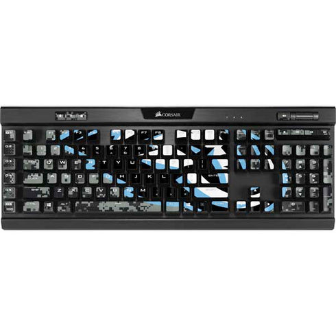 NHL Utah Mammoth DigiCamo K95 RGB PLATINUM Mechanical Gaming Keyboard Skin