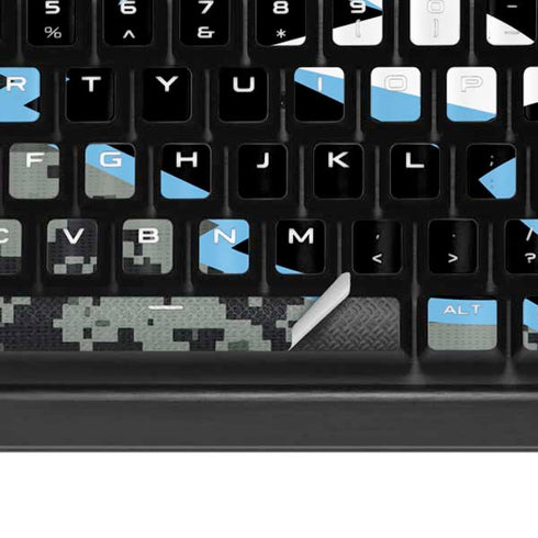 NHL Utah Mammoth DigiCamo K95 RGB PLATINUM Mechanical Gaming Keyboard Skin