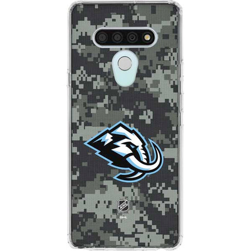 NHL Utah Mammoth DigiCamo LG Stylo 6 Clear Case
