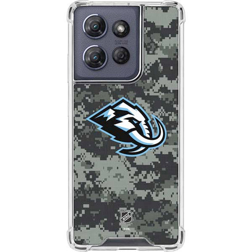 NHL Utah Mammoth DigiCamo Moto G 5G (2025) Clear Case