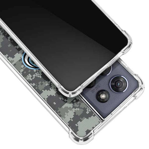 NHL Utah Mammoth DigiCamo Moto G 5G (2025) Clear Case