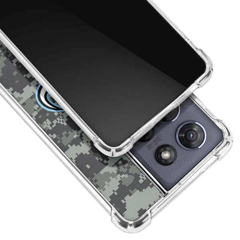 NHL Utah Mammoth DigiCamo Moto G Stylus 5G (2025) Clear Case