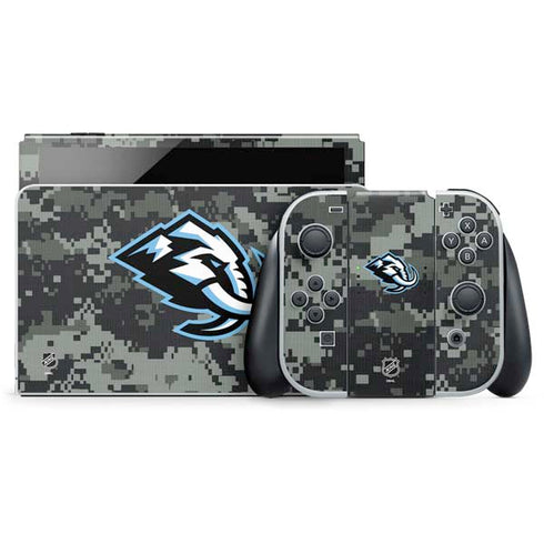 NHL Utah Mammoth DigiCamo Nintendo Switch OLED (2021) Skin
