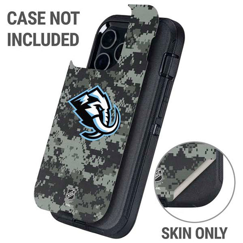 NHL Utah Mammoth DigiCamo Otterbox Defender iPhone Skin