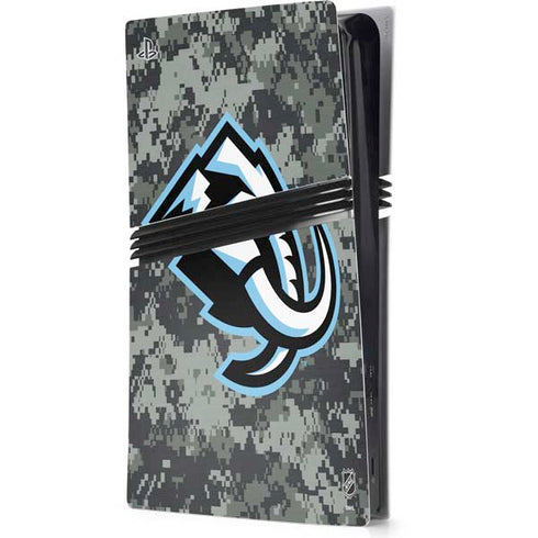 NHL Utah Mammoth DigiCamo PS5 Pro Console Skin