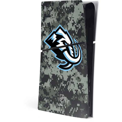 NHL Utah Mammoth DigiCamo PS5 Slim Digital Edition Console Skin