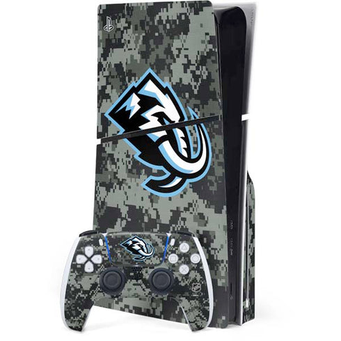 NHL Utah Mammoth DigiCamo PS5 Slim Disk Bundle Skin