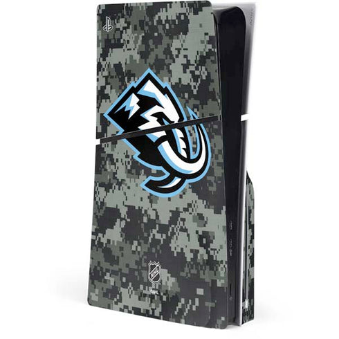 NHL Utah Mammoth DigiCamo PS5 Slim Disk Console Skin