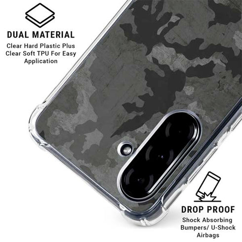 Digital Camo Galaxy A36 5G Clear Case