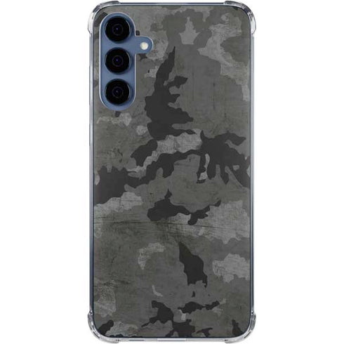 Digital Camo Galaxy A55 5G Clear Case