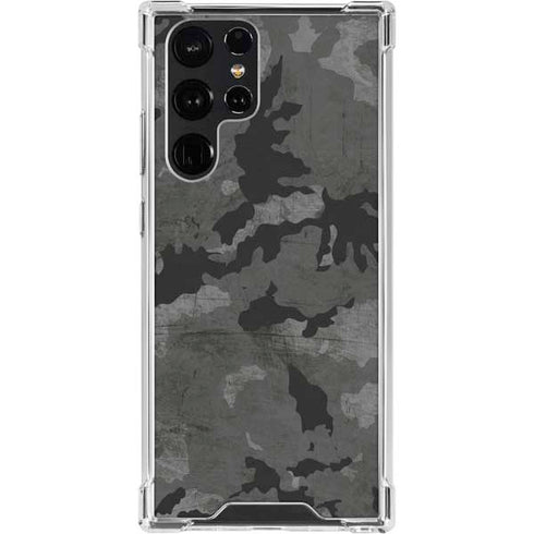 Digital Camo Galaxy S23 Ultra Clear Case