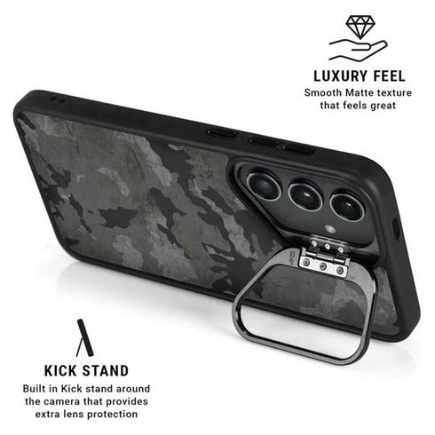 Digital Camo Galaxy S25 Kickstand Case