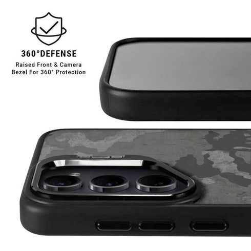 Digital Camo Galaxy S24 Kickstand Case