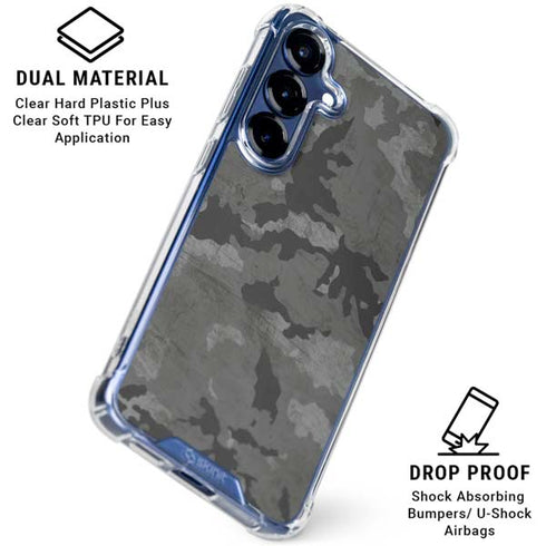 Digital Camo Galaxy S25 Plus Clear Case