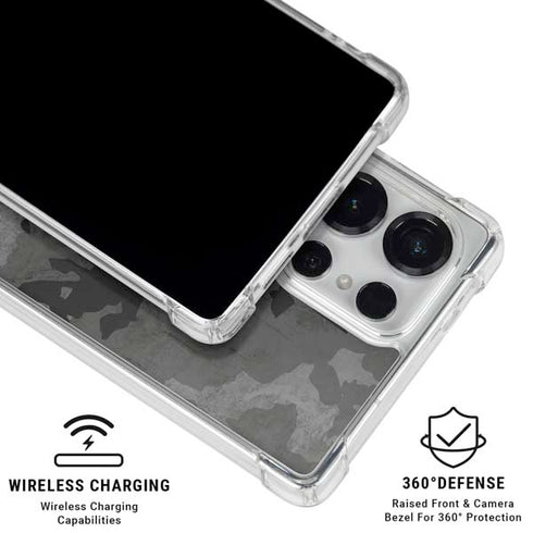 Digital Camo Galaxy S25 Ultra Clear Case