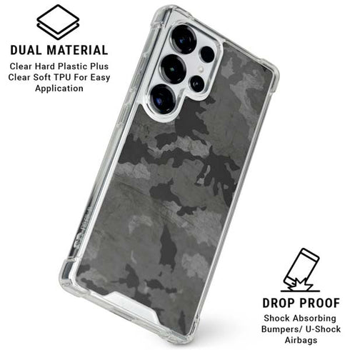 Digital Camo Galaxy S26 Ultra Clear Case
