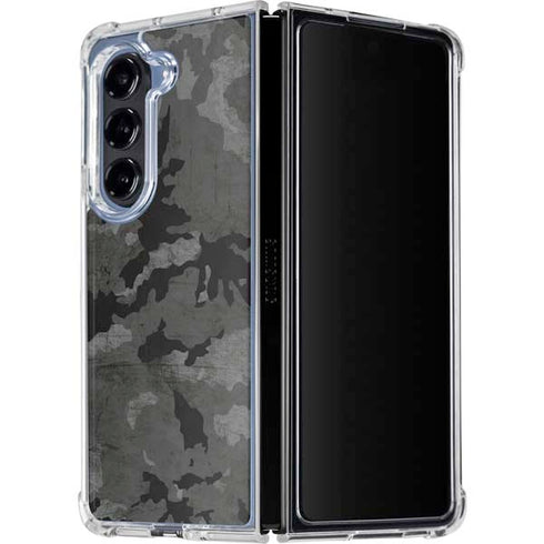 Digital Camo Galaxy Z Fold5 5G Clear Case