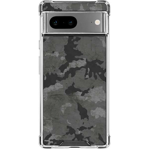 Digital Camo Google Pixel 8a Clear Case