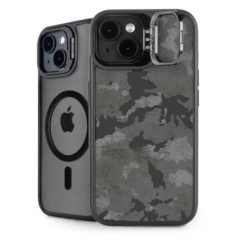 Digital Camo iPhone 15 Kickstand Case