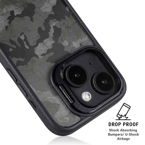 Digital Camo iPhone 15 Plus Kickstand Case