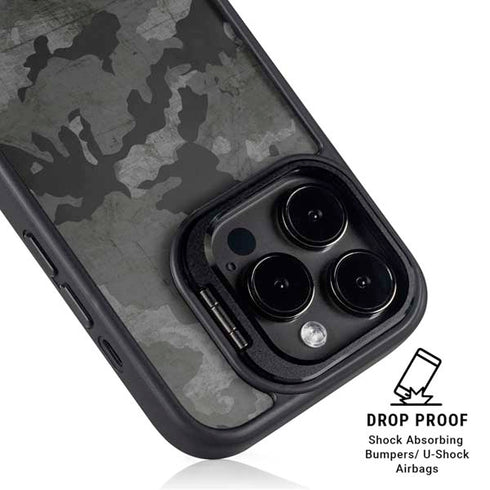 Digital Camo iPhone 15 Pro Kickstand Case