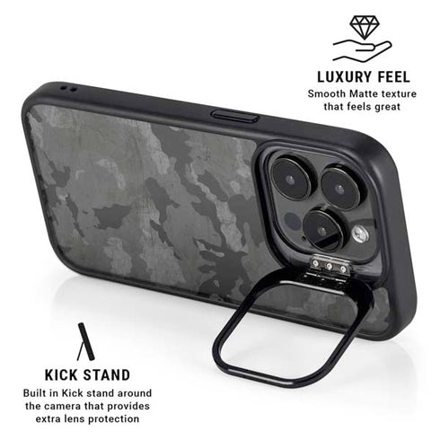 Digital Camo iPhone 16 Pro Max Kickstand Case